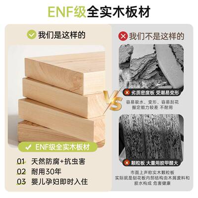 奶油约实木斗柜室抽屉床尾置物柜卧客厅HKK-AF00柜靠墙收纳简五斗