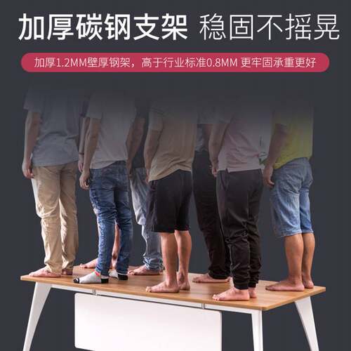 老板办公桌办公家具简约现代总裁单人班台主管桌经理办公桌椅组合