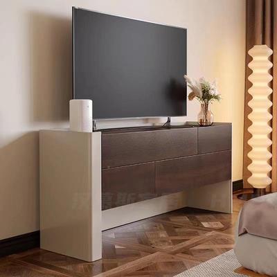 式轻储物柜斗柜意餐边柜电简视柜AXY现代极客厅玄关家用设计收纳