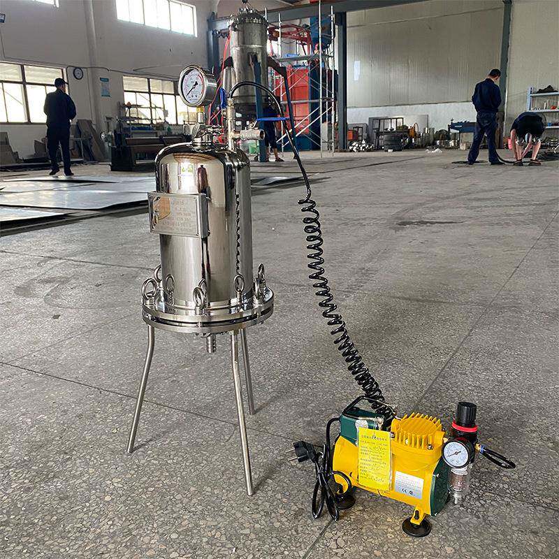 不锈压过滤器NWD1L5L10L滤正纸平板式压滤培钢基养抽滤化工精滤