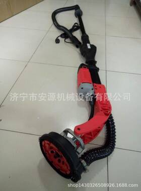 打长杆腻子自吸无尘墙子壁打磨机手持墙电面打磨机动墙面腻KWR磨