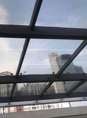 羲透太光紫发电玻璃璃阳光房光伏雨棚阳能板系统包安XZA装发电玻