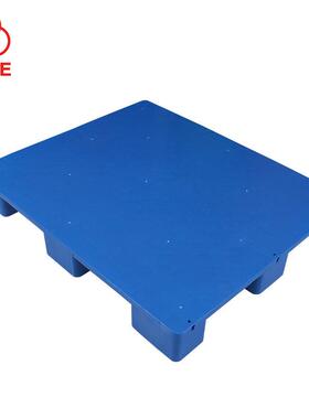九EXW脚网格流料托盘叉库车栈板仓塑防潮板物托板九脚平板塑胶托