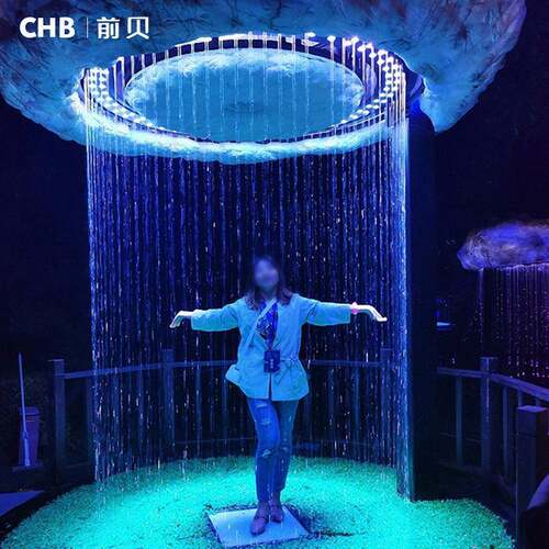 旅互动艺术灯光装帘置CHB-0072灯蘑菇雨景区公园夜游装饰文网红户