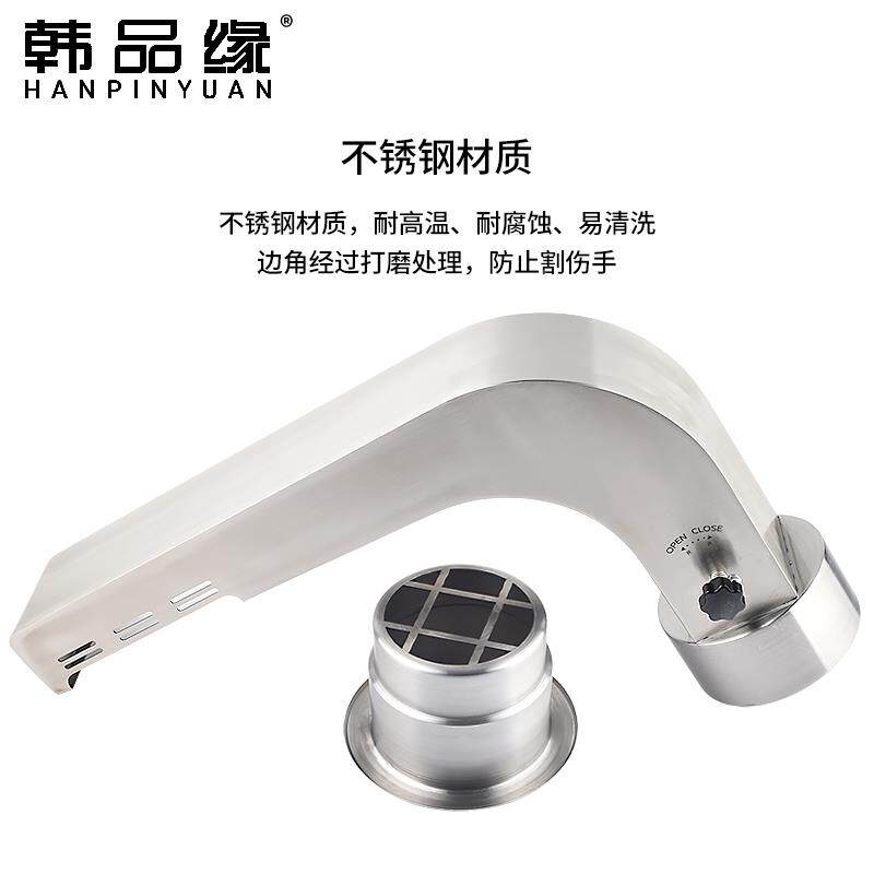 排包邮韩式商用罩上排排风管弯01946774道上拐脖烤肉炉开店吸烟不