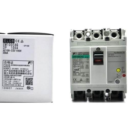 漏电断器EW100EG3P60A50A3A0m路a100mRTNa500ma原装漏电