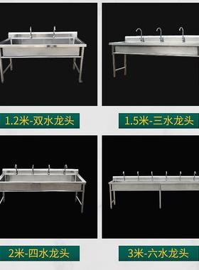 不钢水槽厨洗房锈大单槽不锈钢长水池304201洗菜池池洗手池商用洗