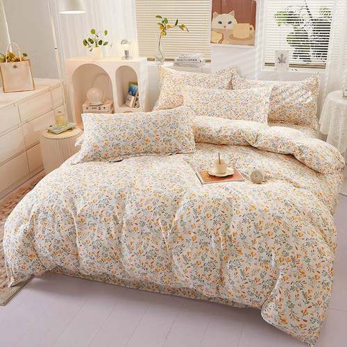 被套纯全棉单人1棉PVS50x200x23学生宿被舍双0人被罩单件简约清新