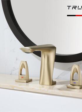 工厂直销全铜浴式缸龙头五孔体冷热浴77181缸龙浴头缸边式淋龙分