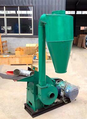 玻片璃芯丝锤粉碎机玉米秸磨粉机WZL大产量400型大方口秆粉糠机