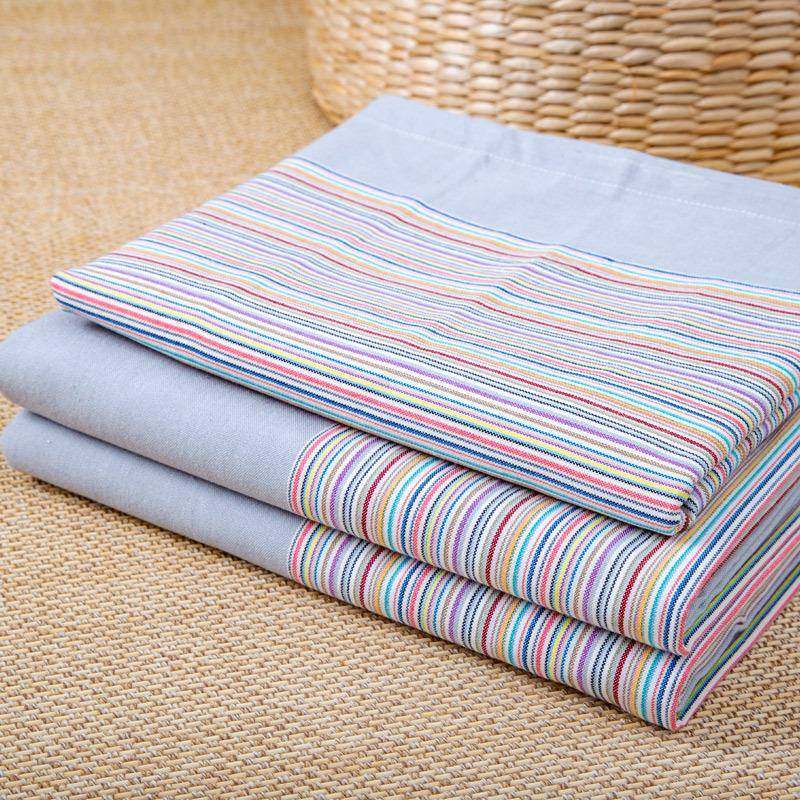 山东手窄幅工老粗床单加厚EIO加密三布件套单件老土布