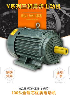 YE2YE3YE4Y2Y三相电机三相电动机异步电机0.55W-315W6极