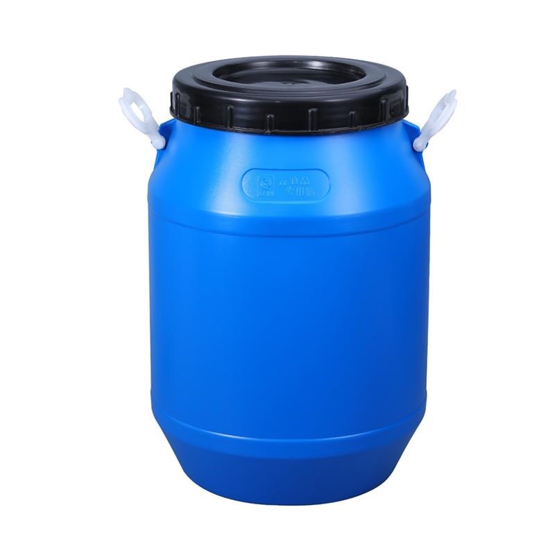 25/50L化工桶塑料桶圆桶带盖大容量加厚密封桶耐酸碱废液桶困水桶