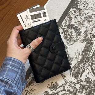 旅行护照夹收纳包高端防盗刷可放钱包卡包一体护照高颜值女多功能