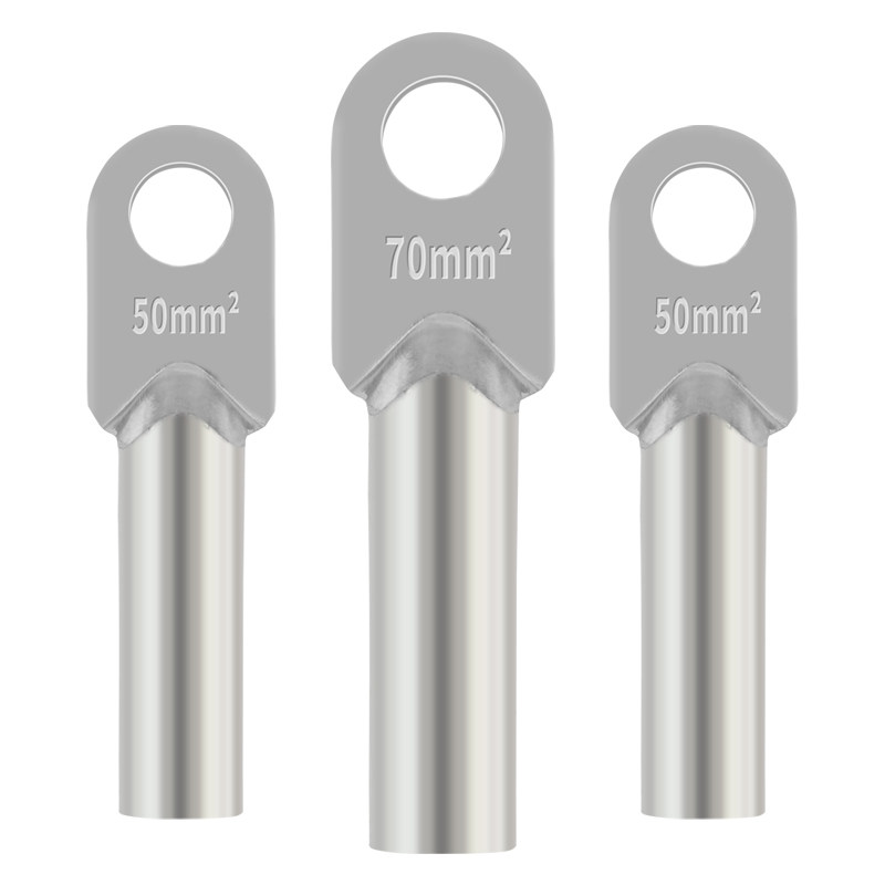 DT铜鼻子镀锡16/25/35/70/95/120/185/240/300平方接线端子铜线耳