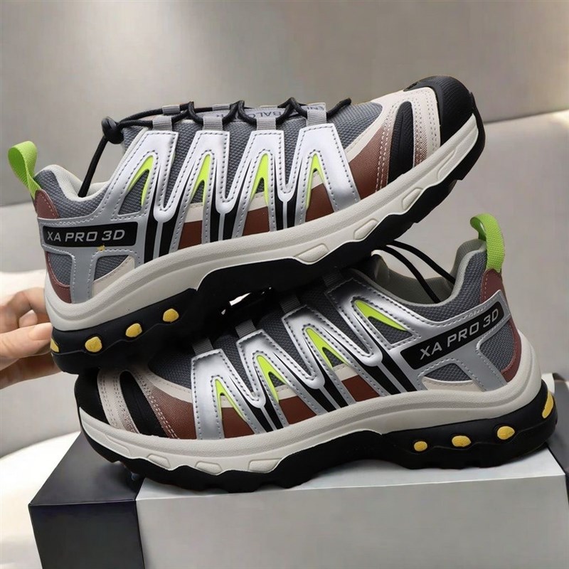 运动休闲男鞋2024秋季新款帅气耐磨厚底增高男士老爹鞋防臭系带鞋