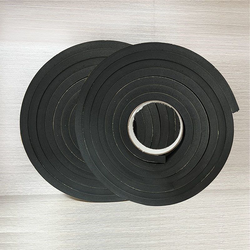 eva海绵胶带10mm厚黑色泡棉单面胶强粘防震防撞密封胶条汽车隔