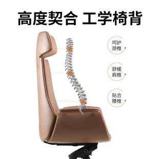 现代奢办无品牌/公椅高背班前椅椅旋转升降经理轻皮椅大班老板厂