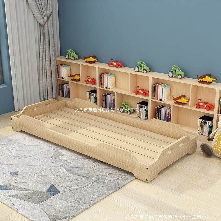 幼儿园床午松睡床早教床托管班小学生宿舍午休儿叠童床木叠YWS床