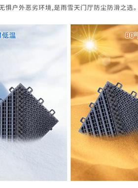 商三合一地AL768350垫室外垫防滑进门用拼接镂空户门口除入尘门脚