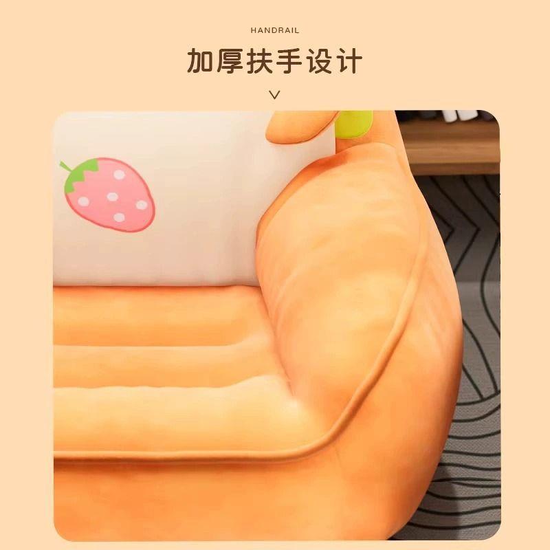 卡懒人沙卧710室阅读儿童阳休台闲家用沙发发椅坐垫宝宝通靠背椅