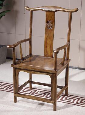 实木圈椅中式桌围椅茶家用饭店新茶楼酒店喝茶餐椅主人VZE椅古风
