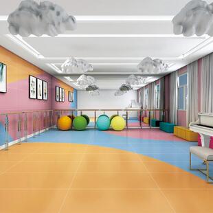 厅抛釉纯色126500砖600x1200哑彩光色客服装地砖幼园防儿滑耐磨地