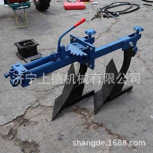 微单耕机手扶拖机配套农具机边ZQY犁铧耕地翻转犁圆盘犁拉双面翻