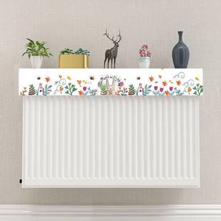 RYB暖气片遮挡装防黑罩上饰隔板隔热挡板家用置物架一件熏包盖邮