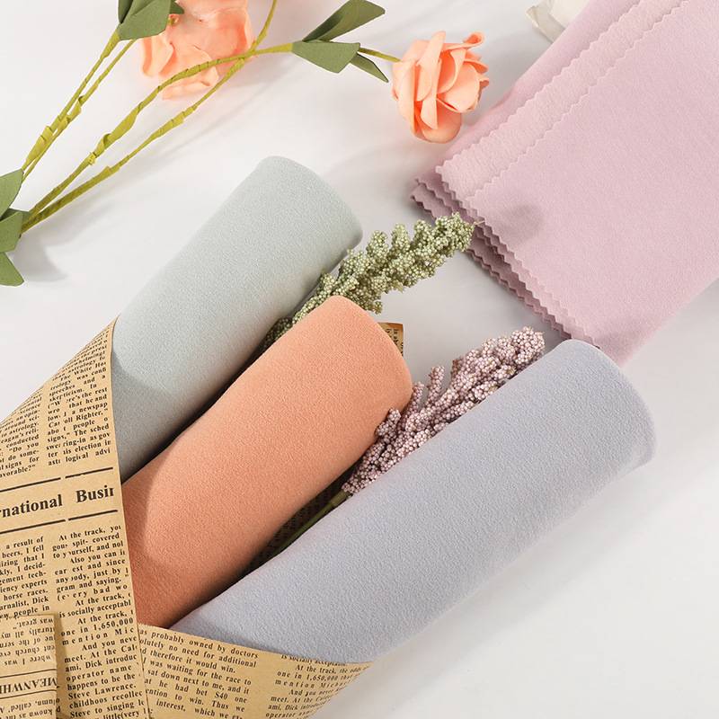 310g双面绒布 Naia醋酸山羊绒膨体腈纶秋冬保暖童装打底家居面料