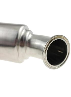 304/式631L不锈钢Y型过滤器装卡盘法兰式焊接R型快卫生级SS316L斜