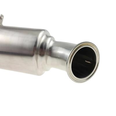 304/式631L不锈钢Y型过滤器装卡盘法兰式焊接R型快卫生级SS316L斜