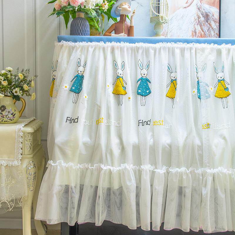 ?童钢韩琴防罩全罩儿蕾尘丝式电子钢琴盖布凳套F78J77J5罩简约现