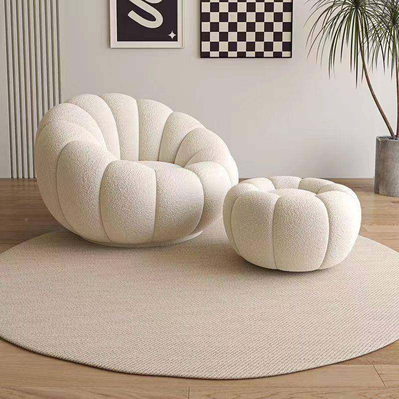 懒豆人沙发ZOX南瓜椅子单人油袋奶客厅卧室小户阳型台榻榻米躺卧