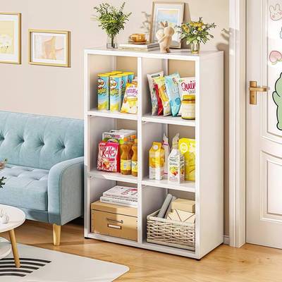 钢制家居格子书柜自由XKA组书合莱克八格卡柜床边儿童架落地置物