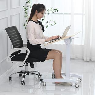 工桌面可倾斜动升降电脑桌站立式办公桌儿童学习书移FWS07演讲作