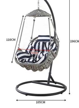 吊篮阳台吊椅摇吊椅户外庭院室内庭院椅阳秋台XYJ摇摇躺椅雨防防