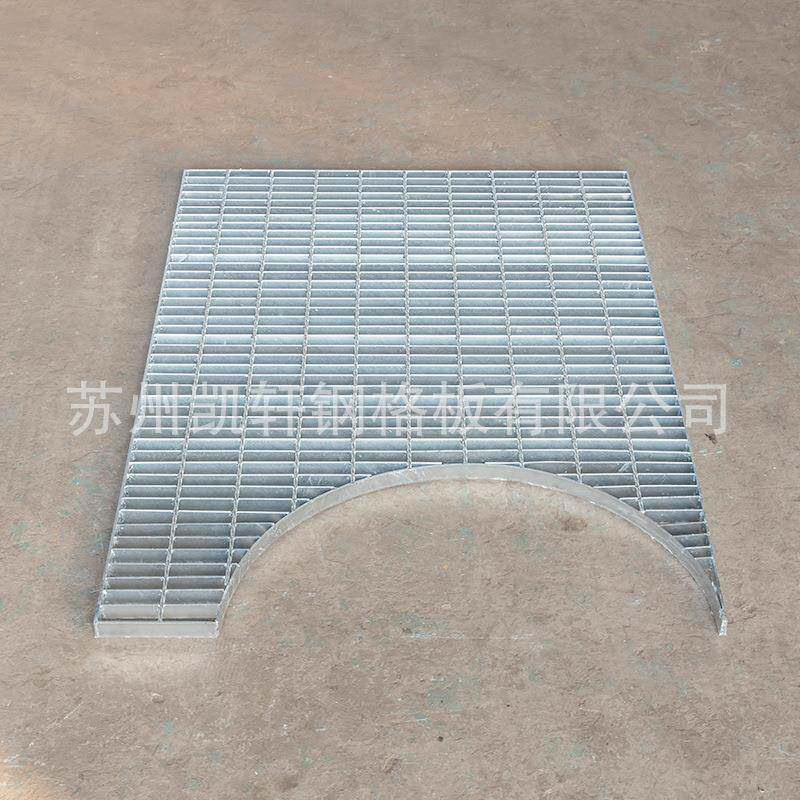 不锈钢745形钢格板复合热镀钢锌压焊格异栅排水沟盖楼梯走道板踏