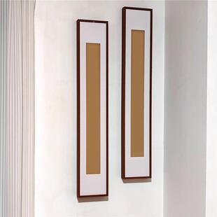 书对联框磁吸卡框磁吸画框木质画框速装裱法纸框快相框UZG画框