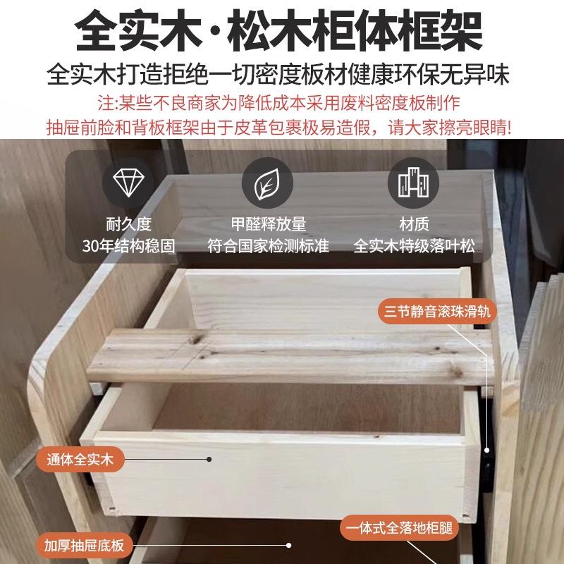 智BC18P29能床柜超窄无线充电25公03家用卧室床边窄夹分缝柜简约