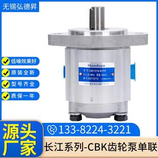 长江系列CBK齿轮泵采煤机油泵单联油泵吊车大型高转速齿轮油泵