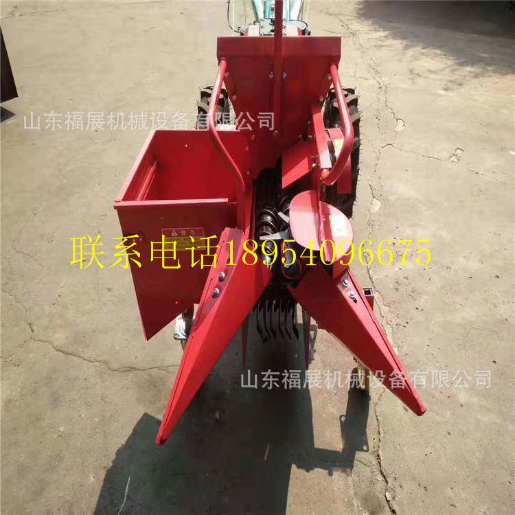 新款玉米收获机多功能玉米收获机 家用小型玉米收获机