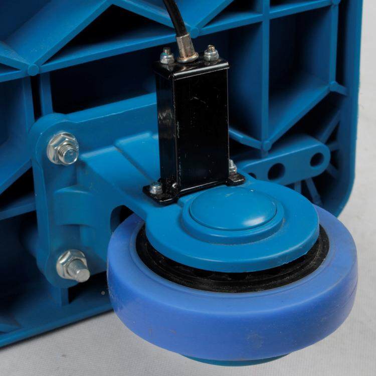 手搬运小推车平板刹车手推车折叠塑料手推推车拉货拖541车货车