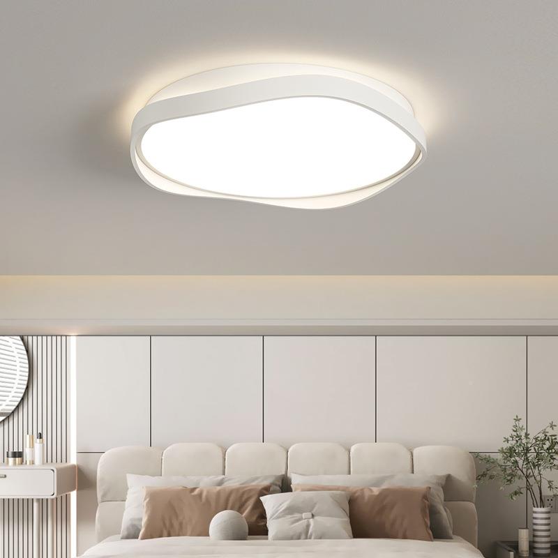 无缝隙吸2025新款卧室灯温934馨时尚顶护眼房间灯灯全光谱奶油灯