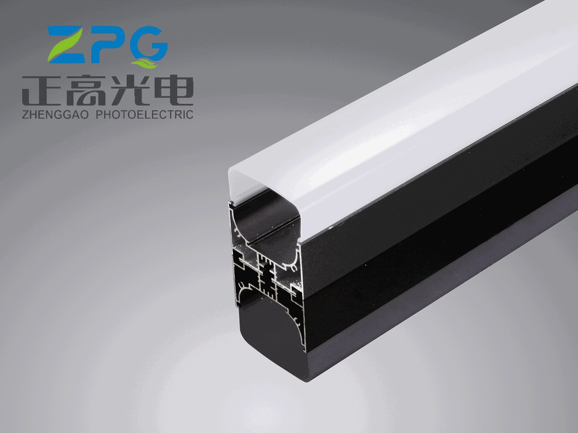 LED线条灯外壳套件硬灯条外壳套件非标嵌入式明装吊线灯
