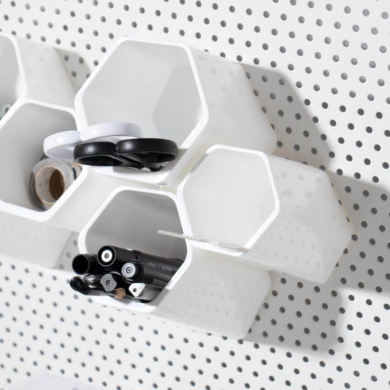 1VP多功能组合笔壁挂F767H699纳式笔盒收纳架洞洞板配件R筒收盒置,收纳整理,书桌收纳置物架,淘宝优惠券,粉丝福利购,淘宝优惠卷