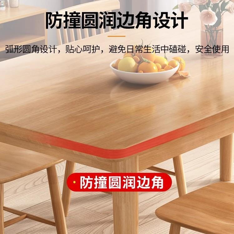 用全实木代餐桌小户餐型家轻奢简约现原木桌椅见详情组合饭桌长方