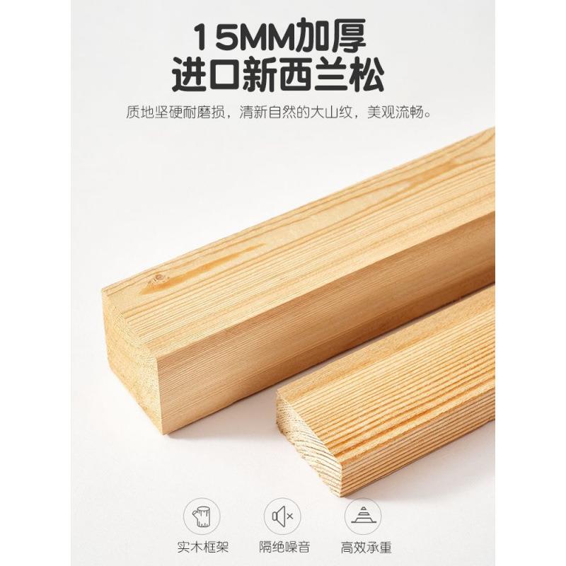 实木柜书架置物架客厅简易落儿书家用多层卧童室学生办公KHL收地