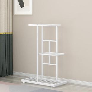 架阳台架带滚轮3252多层阶式 多肉绿萝花花盆子客厅移动养花梯铁艺