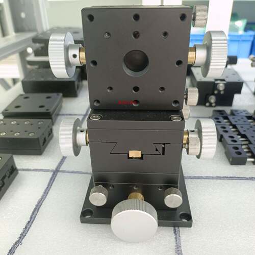 现货移X轴齿轮调齿条燕尾槽/光学微滑台XFG25XF527G40/XFG60精密